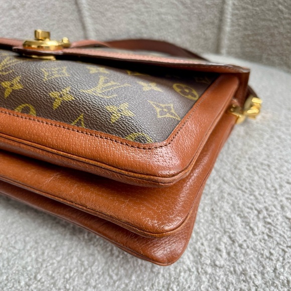 RARE Louis Vuitton Dauphine Classic Monogram Shoulder Bag Vintage - Picture 4 of 17